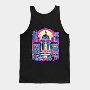 80s Retro style the institute Tank Top